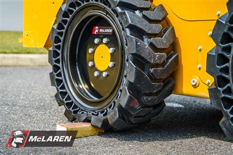 skid steer tire foam|solid rubber skid loader tires.